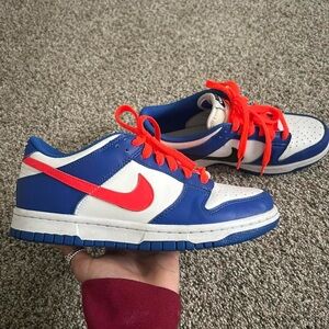 Nike Dunk Low - Bright Crimson Game Royal